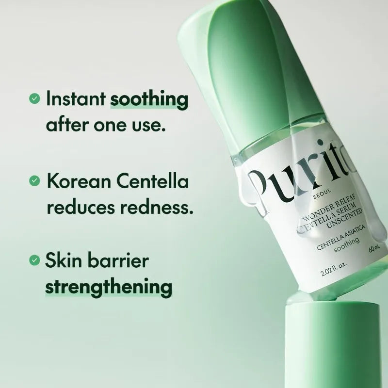 Purito Centella Unscented Serum – Soothes, Repairs & Hydrates (60ml)